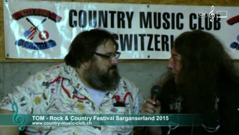 Tom (Country Music Club) - Interview in Sargans 2015